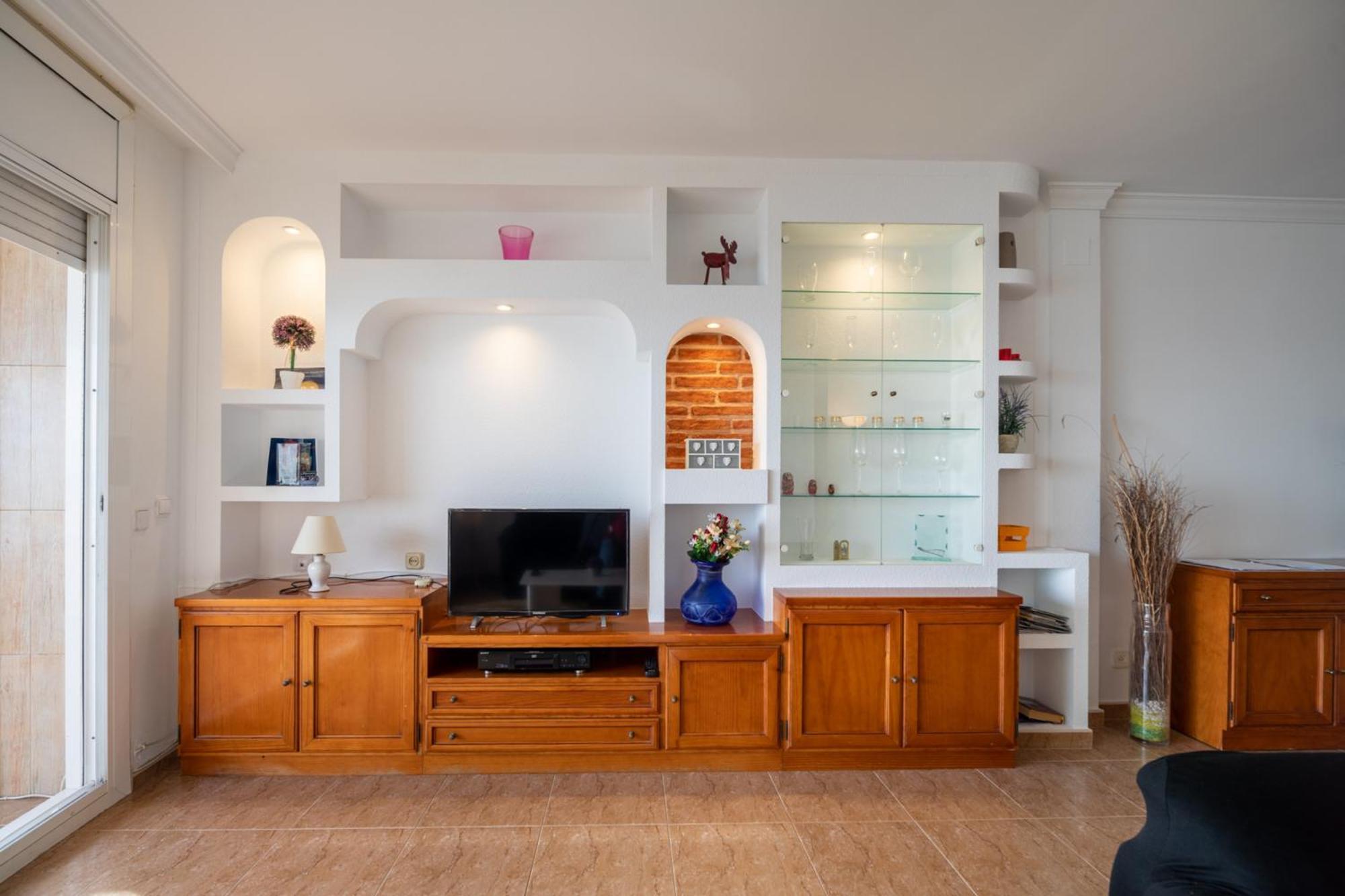 Spacious Apartment With Sea View Terrace In Calafell Kültér fotó